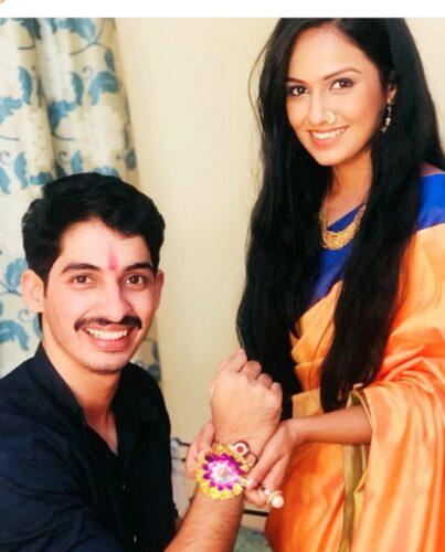 Nikhil Chavan family