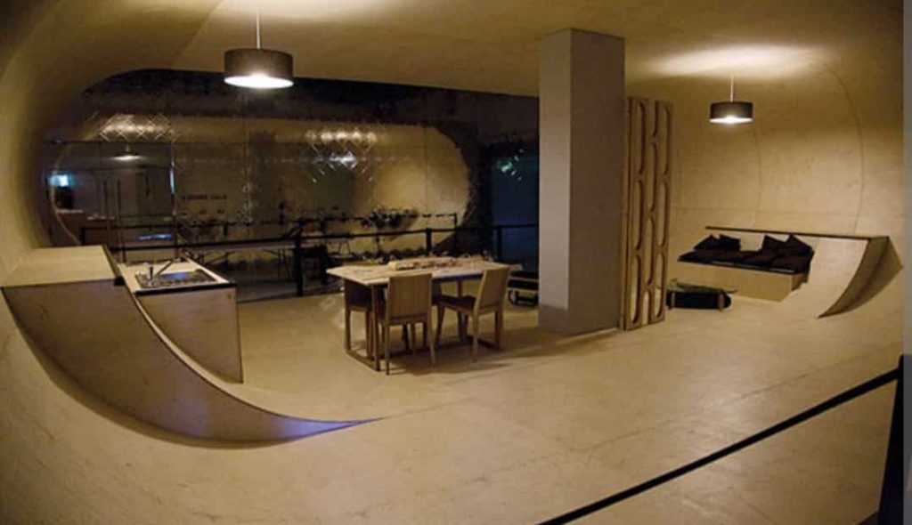 Skateboard House 